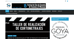 Desktop Screenshot of cinetarazonaymoncayo.es